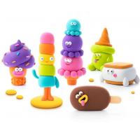 HEY CLAY HEJ CLAY Set Ice Cream Modelovacia hmota set, Zmrzlina