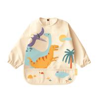 Miniland - Back to school Miniland Podbradník s dlhým rukávom - Jurassic