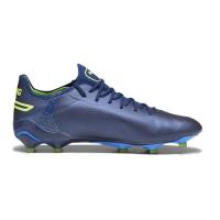 Puma King Ultimate FG/AG Pánske futbalové kopačky, modrá-navy/zelená, veľ. 44