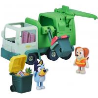 Bluey BLUEY Garbage Truck, Smetiarske auto - set figúrok s príslušenstvom