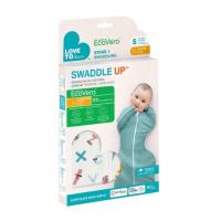 Love To Dream Zavinovačka Swaddle UP, veľkosť XS, abeceda, ETAPA 1, EcoVero