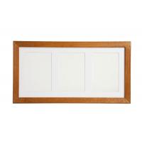 Baby Otisk Sada pre odtlačok, trojitý rám z hlinou - prírodný