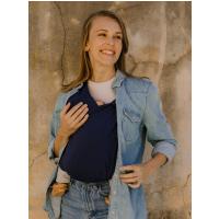 Boba BOBA Bliss V2 Detský nosič, tmavomodrá