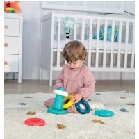 Miniland Skladacia pyramída, Vzdelávacia hračka a triedič pre deti