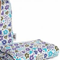 XKKO BMB zavinovačka - osuška, 120x120 - Flowers&amp;Birds Boys
