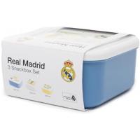 Miniland - Back to school Miniland Sada 3 boxov na desiatu Real Madrid (Lunchbox set)