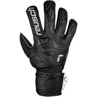 Reusch Attrakt Solid Junior Detské brankárske rukavice, čierne, veľ. 6