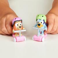 Bluey BLUEY Bluey &amp; Bingo Scooter Fun, Zábava na skútri - set figúrok a príslušenstva