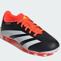 Adidas Predator League L JR MG Detské futbalové kopačky, biela,čierna,oranžová,veľ. 37 1/3