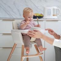 Miniland ECO-friendly Jedálenský set pre dieťa, 5-dielny, Žabka