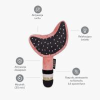 Miniland Magical Čarovná palička v tvare mesiaca s nočnou lampou