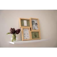 Petit Artichaut Štvorpanelový rámik na odtlačok a fotografiu - listy