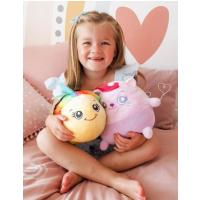 Dream Beams - Svietiaci plyšák/vankúšik, Býk Basil, 30cm