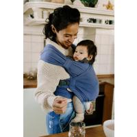 Boba Bliss V2 Hybridný ergonomický nosič a šatka 2v1 pre novorodencov (3,2-16kg) sv. modrá