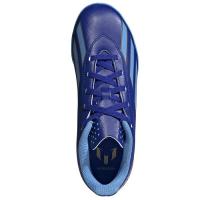 Adidas X CRAZYFAST Club Messi JR TF Detské futbalové kopačky/turfy, modré, veľ. 36