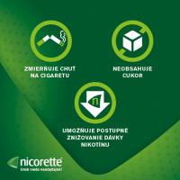 Nicorette® Icemint Gum 2 mg, liečivé žuvačky