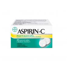 ASPIRIN-C tbl eff 20x400 mg/240 mg