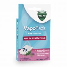 Vicks VICKS VAPOPADS VBR7, Náplne do zvlhčovačov s vôňou rozmarínu a levandule, 7ks