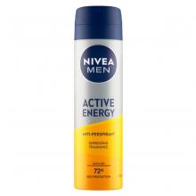 NIVEA Men Active Energy Sprej antiperspirant, 150 ml