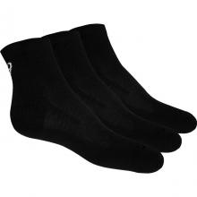 Asics Quarter Sock Športové ponožky, 3ks, čierne, unisex, veľ. 35-38