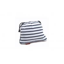 Baby to love BabyToLove Látková cestovná stolička s navlečením na opierku – Modré pruhy