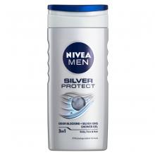 NIVEA Men Silver Protect Sprchovací gél, 500 ml
