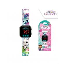 Kids Euroswan Digitálne LED hodinky - Gabby Dollhouse