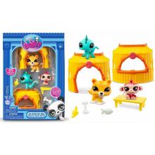 Littlest Pet Shop Tiki Jungle - Zvieratká z Džungľe, 3 postavičky