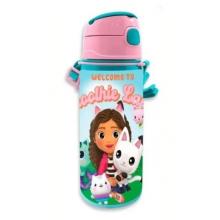 Kids Euroswan Hliníková fľaša Gabby Dollhouse, 600 ml