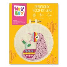 WOW BOX Kreatívna sada na vyšívanie Lama