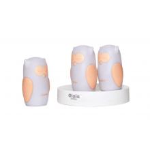 Olala Boutique LED Nočné svetielka Sovy, 3ks, biela