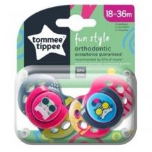 Tommee Tippee CTN Fun, Silikónový cumlík, 18-36m, 2ks