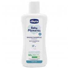CHICCO Šampón na vlasy a telo Baby Moments 92 % prírodných zložiek 200 ml