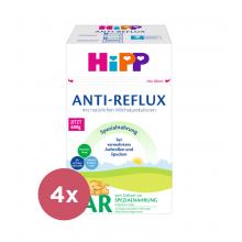 4x HiPP Anti-Reflux Špeciálna dojčenská výživa od narodenia, 600 g