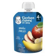 Gerber Natural Kapsička Banán a jablko