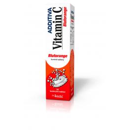 ADDITIVA Vitamín C Blutorange - šumivé tablety