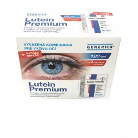 Lutein Premium, cps 2 x 60 ks (120 ks) + darček (utierka na okuliare)