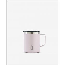 Runbott Mug Nerezový termohrnček s izoláciou, 400 ml, Pudrová Ružová