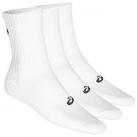 Asics Crew Ponožky vysoké, biele, 3 ks v balení, veľ. 43-46