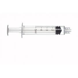 SOL-M Trojdielna striekačka s Luer Lock, škálovaná po 0,02 ml, 10 ml, 100 ks