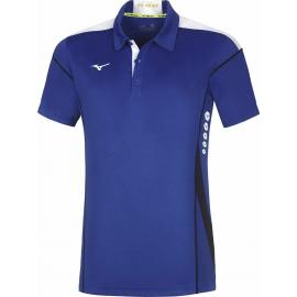 Mizuno Hex Rect Polo Pánske športové Polo tričko, modré, veľ. XL