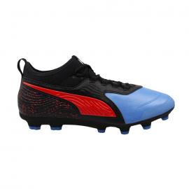 Puma ONE 19,3 HG Pánske futbalové kopačky, čierna/modrá, veľ. 42,5