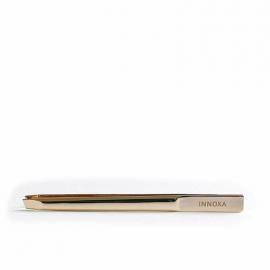 INNOXA VM-T03G, oceľová pinzeta skosená, zlatá, 8cm