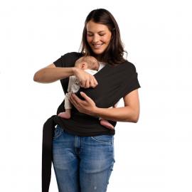 Boba BOBA Wrap Šatka na nosenie detí, čierna