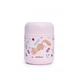 Miniland - Dreamland Miniland Mini termoska na jedlo Dreamland 280 ml – Veveričky