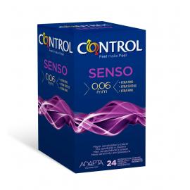 CONTROL SENSO Kondómy,  24 ks