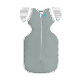 Love To Dream Swaddle UP 50/50, spací vak, veľkosť L, tmavá oliva, 2 FÁZA, Original