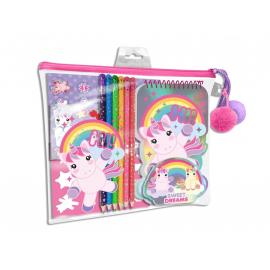 Kids Euroswan Písacia súprava, Sweet Dreams, 36 prvkov