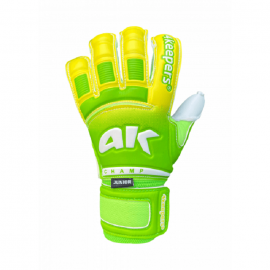 4keepers Champ Junior VI HB detské futbalové brankárske rukavice, žltá/zelená, veľ. 4