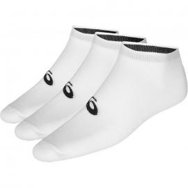 Asics Ped Sock Športové ponožky krátke, 3ks, biele, unisex, veľ. 43-46